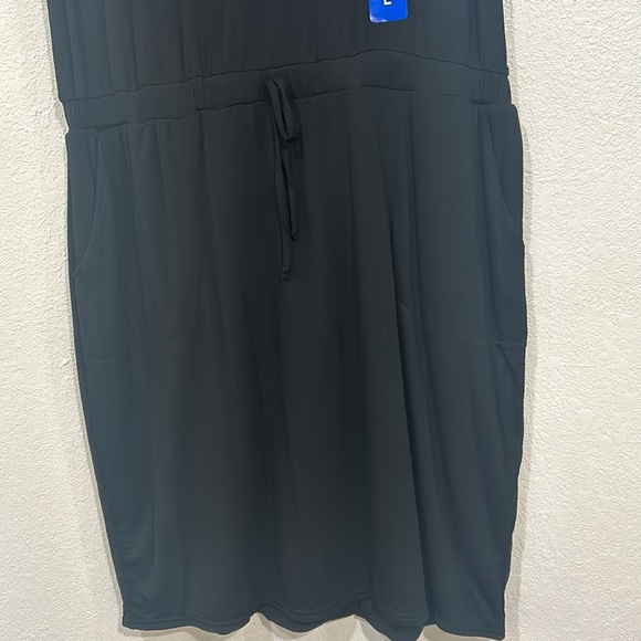 32 DEGREE WOMENS SOFT LUX BLACK DRESS Sz LARGE NEW - Picture 4 of 9